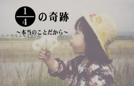 「1/4の奇跡」